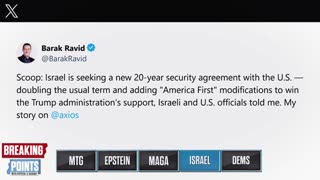 NOW Israel Seek 20yr Agreement For US Support - HELL NO, NOT 1$ MORE