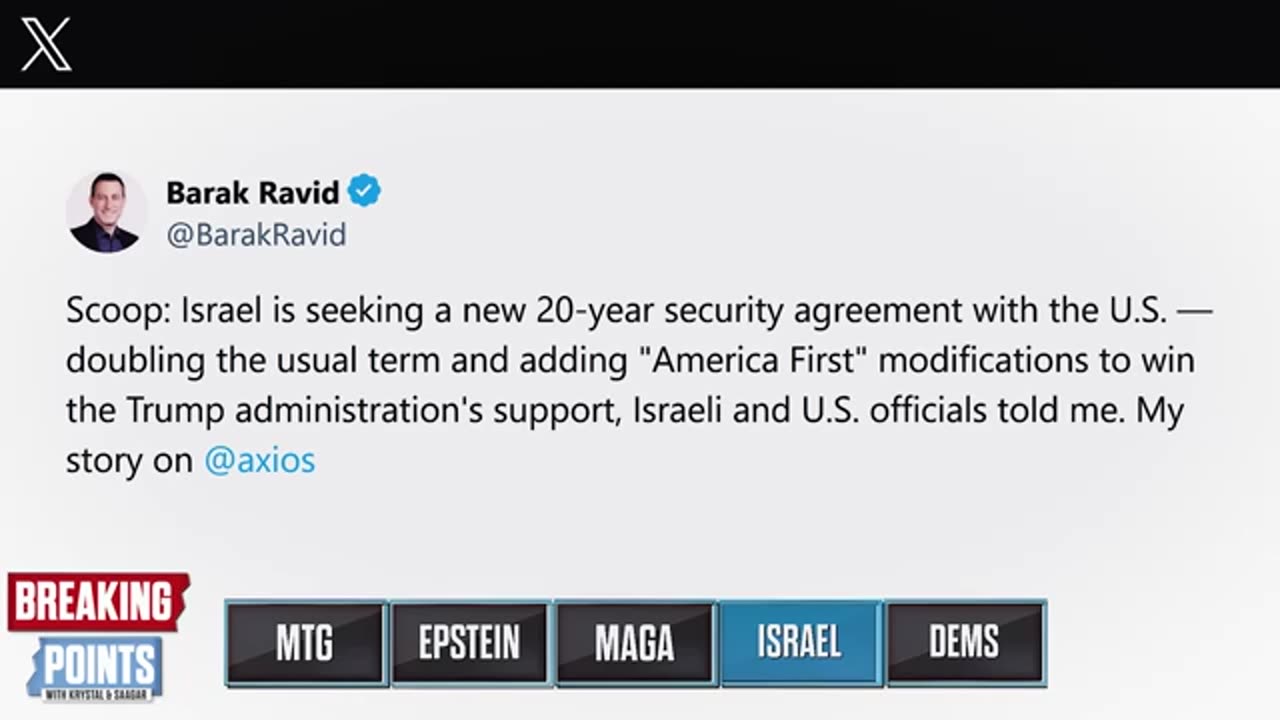 NOW Israel Seek 20yr Agreement For US Support - HELL NO, NOT 1$ MORE