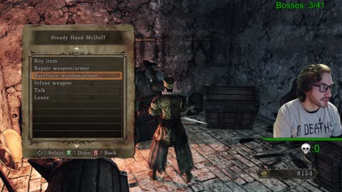 All Boss NO DEATH RUN, Broadsword Only (Dark Souls 2)