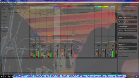 UPDATE! VIBE CHECK! MF DOOM: MM.. FOOD 432hz Vinyl w/ 40hz Sound Healing