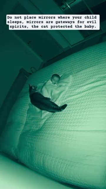 Mirrors open portals to the spirit world?