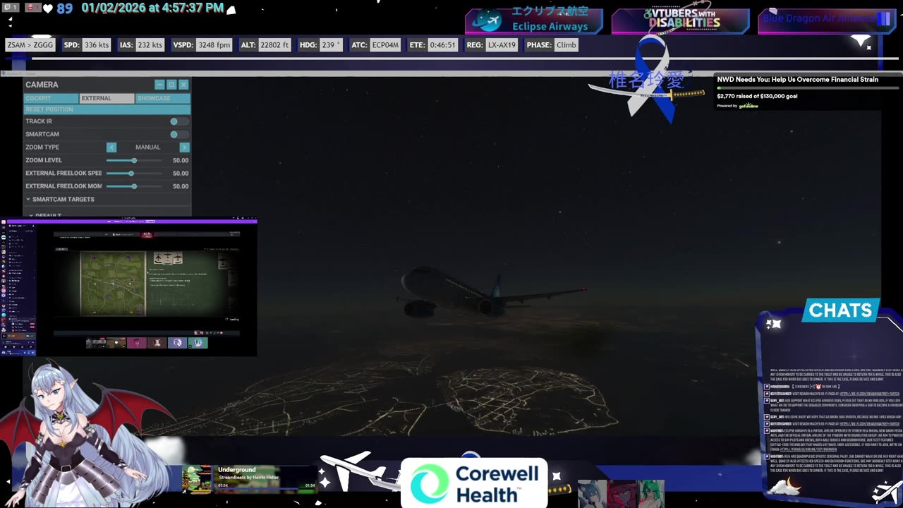 Standard ops || Eclipse Airways || Newsky Network + JoinFS + FSHub