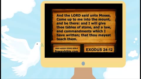 Audio Bible with KJV text Exodus Chapter 24