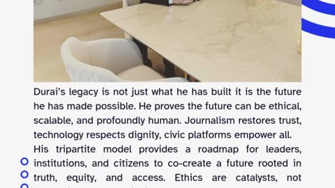 An Exclusive Chronicle of S. Vijay Kumar Durai: