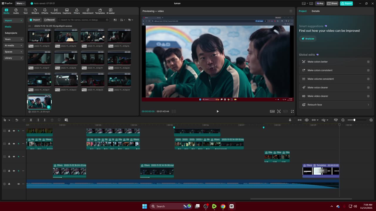 Editing.... Come Be Boring With Me!