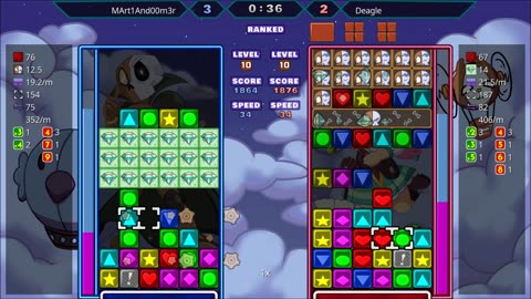 Panel Attack 2-Player (11-13-2025): MArt1And00m3r vs. Deagle