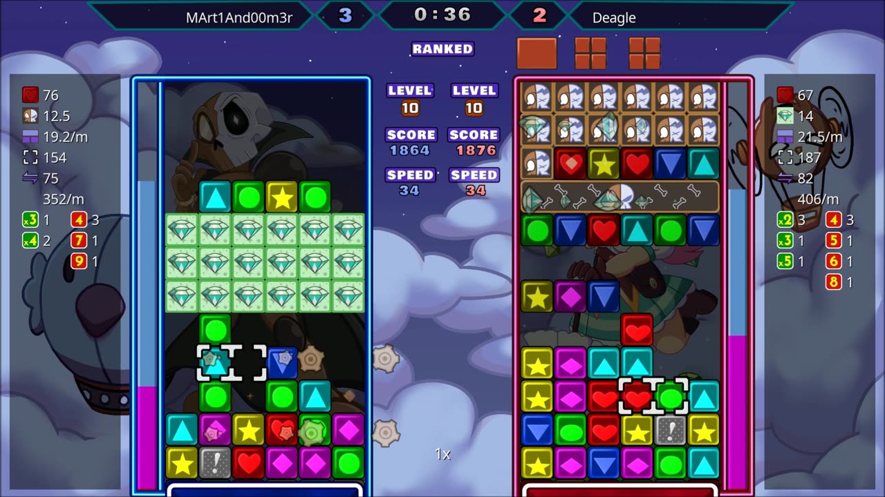 Panel Attack 2-Player (11-13-2025): MArt1And00m3r vs. Deagle