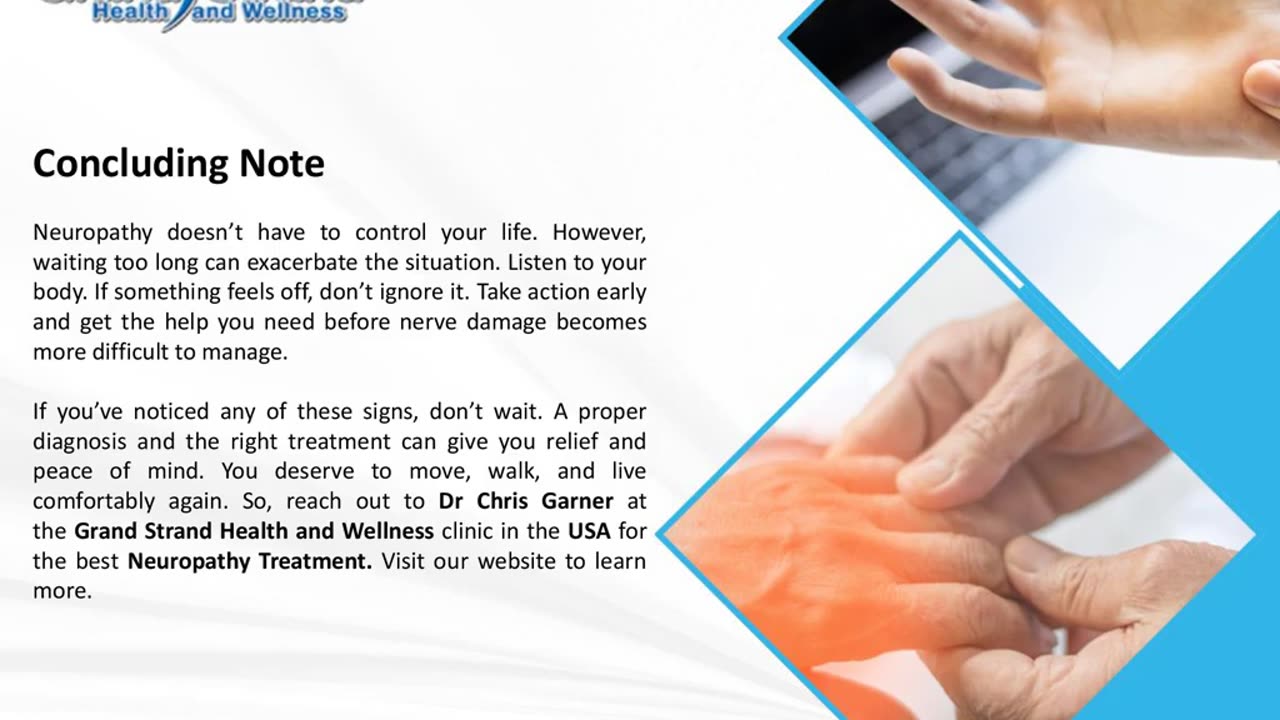 Signs You Need Neuropathy Treatment Before It Gets Worse