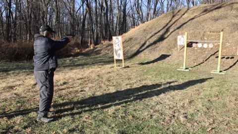 Pete dispatches targets in a matter of fact way