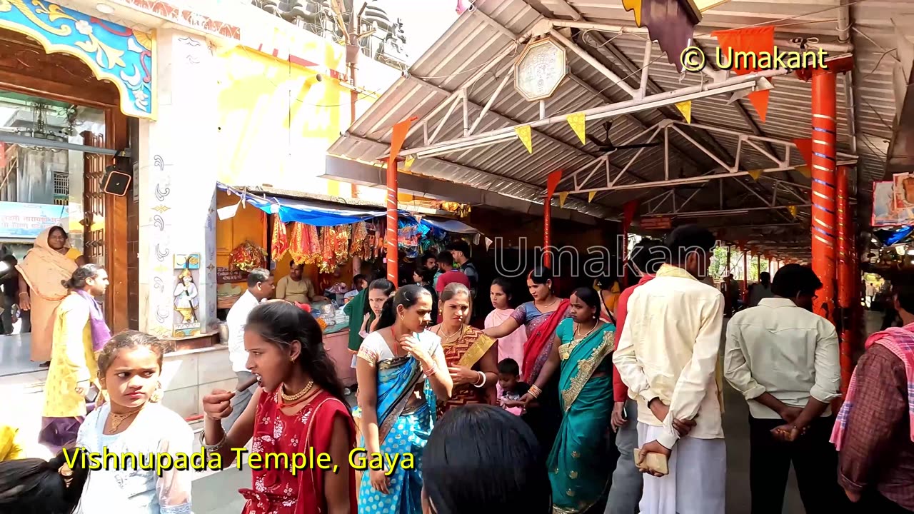 Gaya Sri Vishnupada Temple | Sacred Footprint of Lord Vishnu | Gaya Dham Bihar