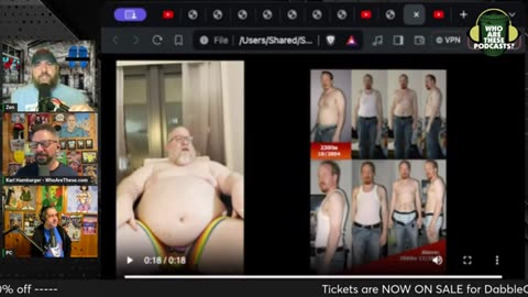 WATP (MobyJack Brags About Weight Gain; Celebrates Gluttony)