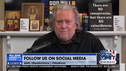 BANNON: “IT’S TIME TO PLAY SMASH MOUTH”