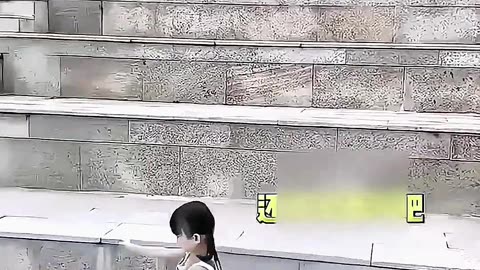 What is this smart little girl doing?