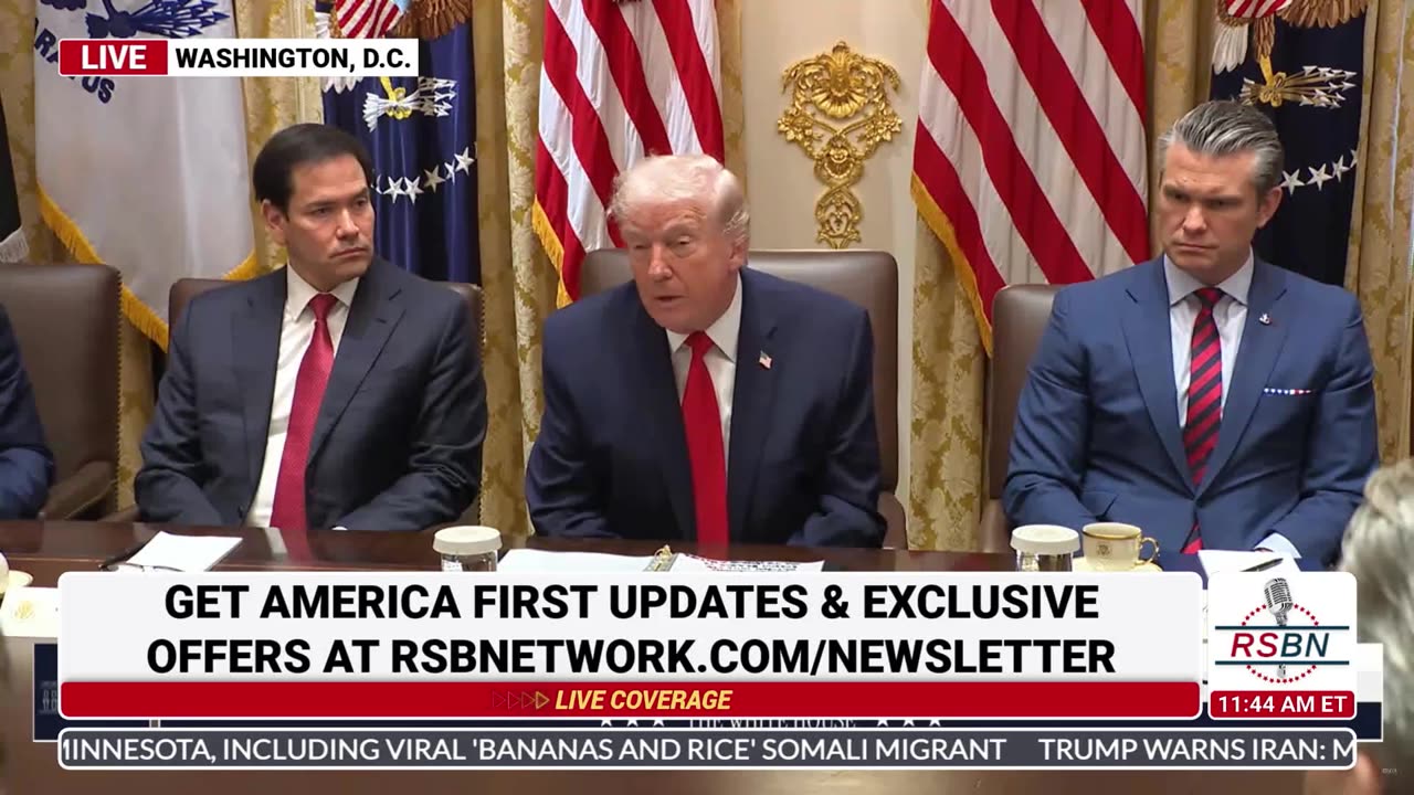 WATCH: President Trump Opens the Venezuelan Airspace, Allowing Flights in and Out - 01/29/26