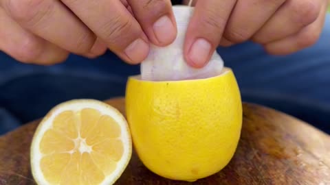 Bushcraft Lemon Tea Trick 🍃🍋