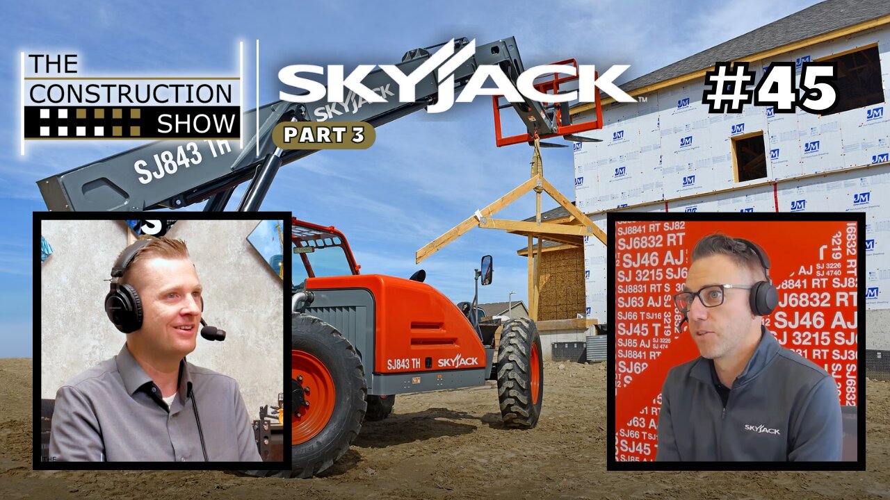 Skyjack Part 3: TH Series Telehandlers Driving Efficiency and Uptime in Construction #45