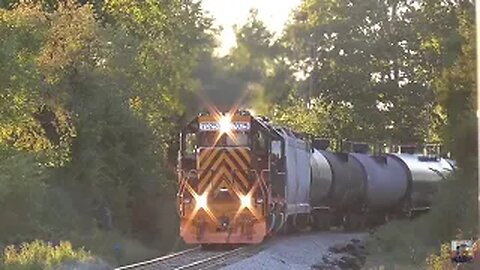 Wheeling & Lake Erie and CSX Trains from Lodi, Ohio September 7, 2024 Part 5