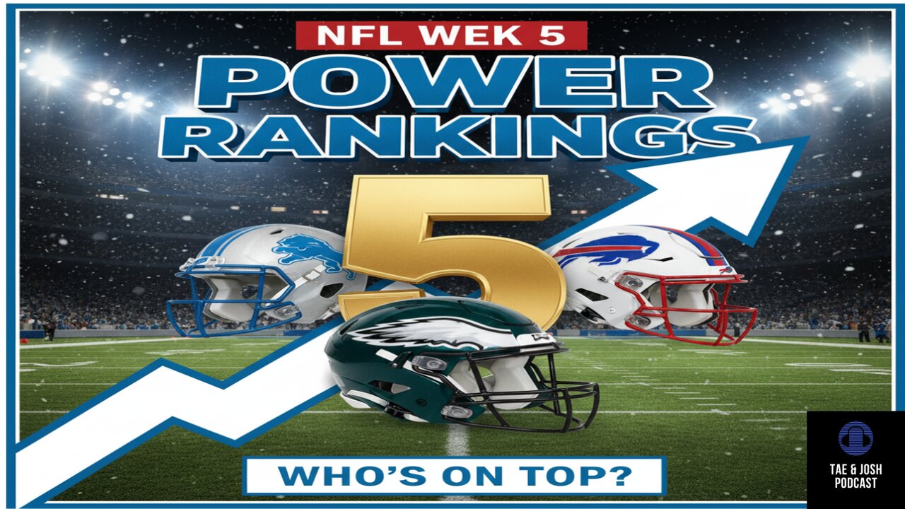 2025 NFL Week 5 Power Rankings | Who’s Rising and Who’s Falling?