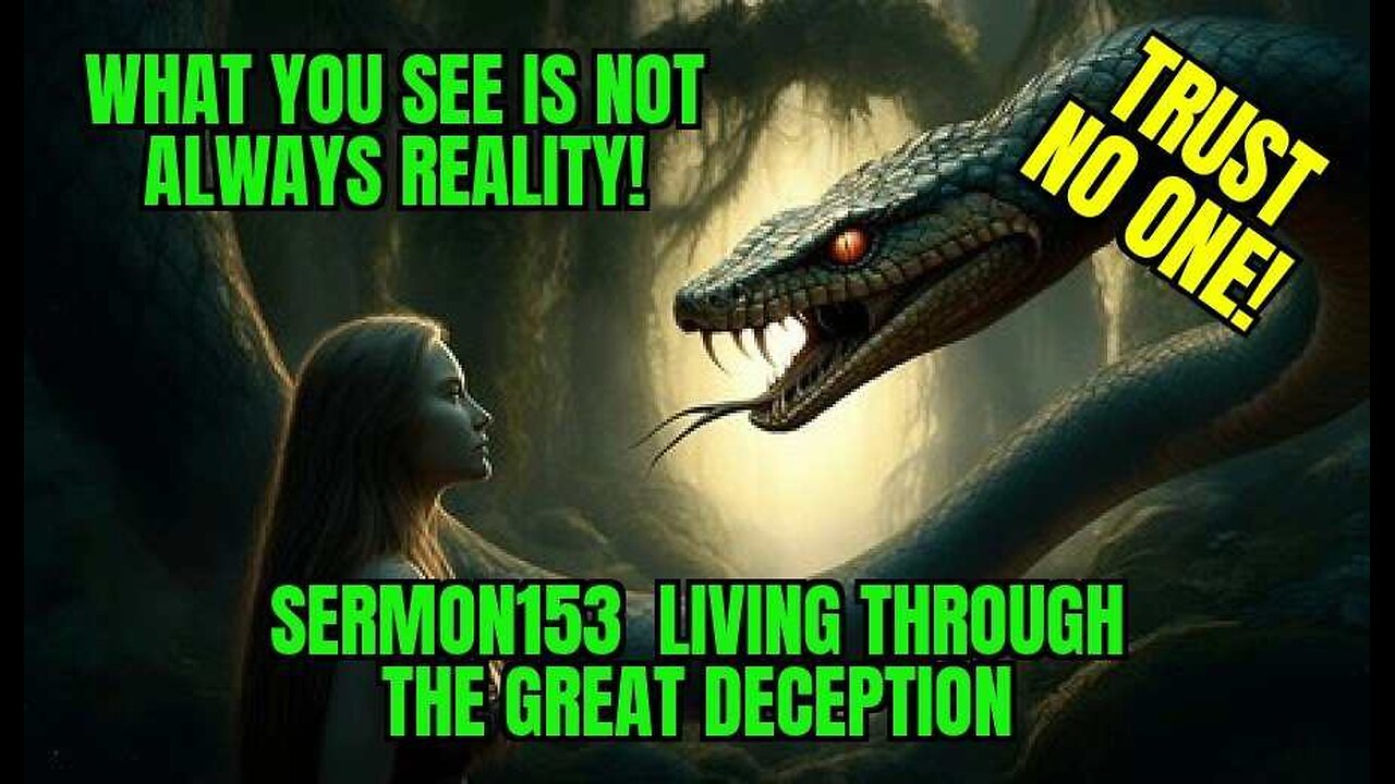 SERMON 153 👀 ( SEEING THROUGH THE GREAT DECEPTIONS )👀