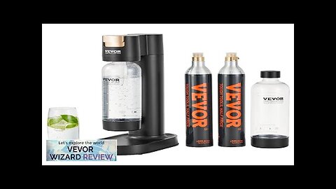 VEVOR Sparkling Water Maker Soda Maker Machine for Home Carbonating Seltzer Water Review