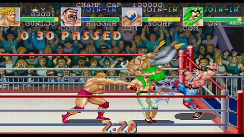 Gunloc + Haggar vs Scorp + Oni Tag Team Battle