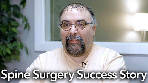 Robert's spinal stenosis surgery story