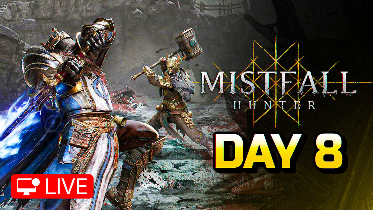 Https:/rumble.com 🔴 LIVE - HUNTING FOR LOOT (SORCERER) - MISTFALL HUNTER DAY 8