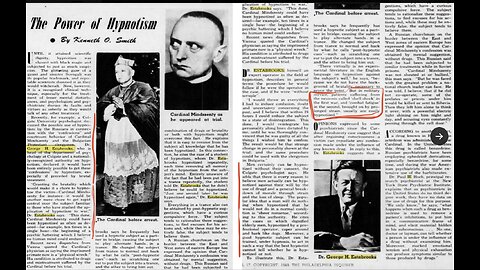 The Manchurian Candidate: From Fiction to Fact, Part XIV, with Sean and Hans.