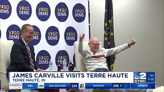 October 13, 2025 - James Carville Speaks in Terre Haute
