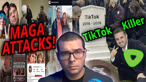 Dem *allegedly* attacked by MAGA. Big ChrisP sets RUMBLE up to kill TIKTOK. TC 1/28/26