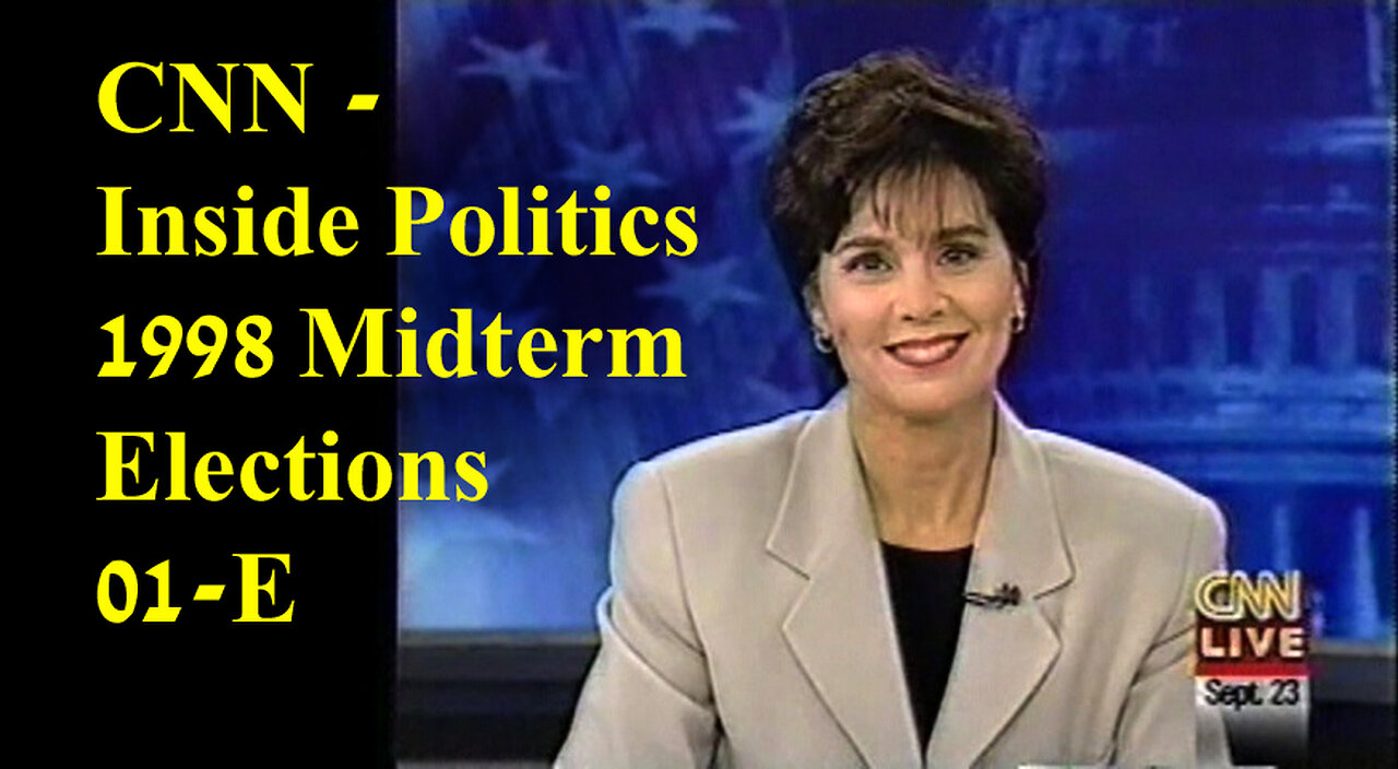CNN - Inside Politics - 1998 Midterm Elections - 01-E