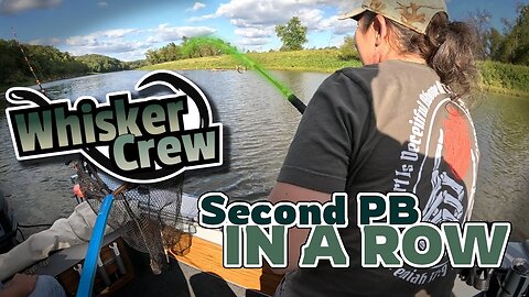 Another PB in the Lund ... The Wife lands a good one!