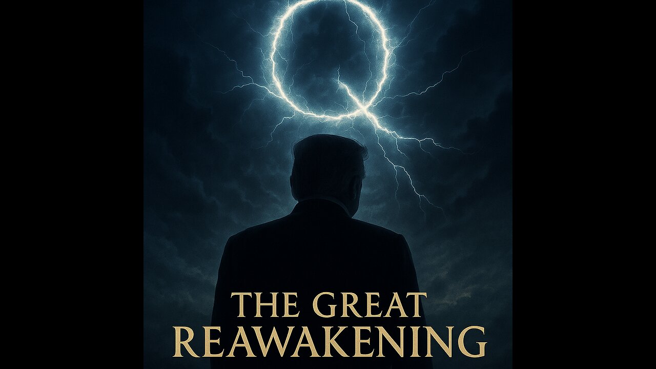 🜏 THE STORM BEFORE THE DAWN — Decoding Q, Trump, and the Great Reawakening