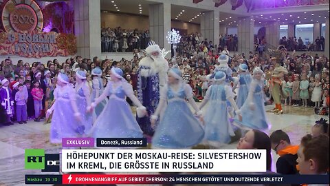 Neujahr in Moskau: Kinder aus dem Donbass zu Gast im Kreml