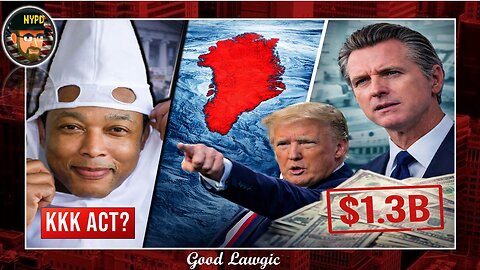 The Following Program: Don Lemon Faces KKK Act Charges—Trump Wants Greenland, Newsom BILLED $1.3B!!!