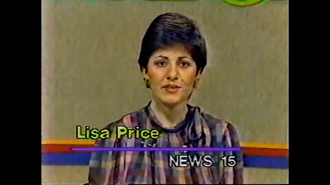 February 16, 1985 - Lisa Price & Tom Williams WANE-TV Newsbreaks