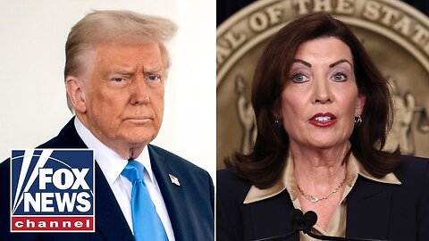 Trump SPARS with Hochul: This is a disaster