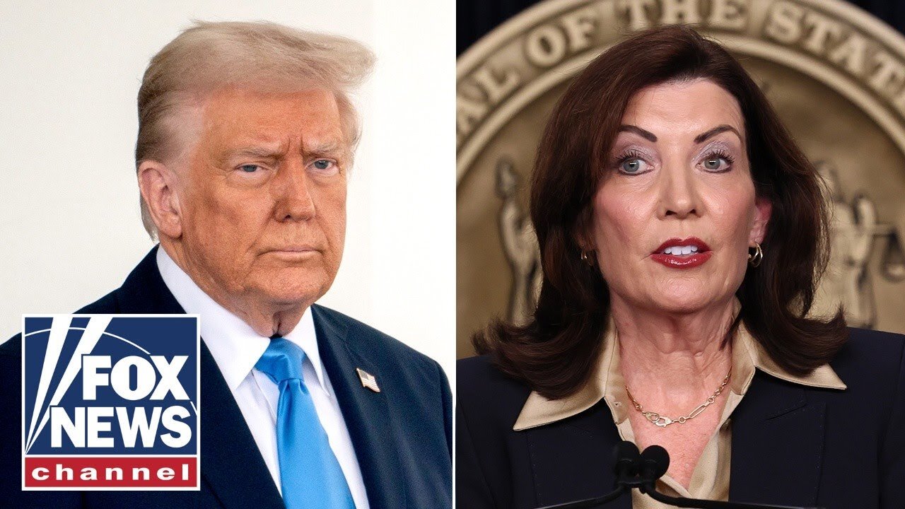 Trump SPARS with Hochul: This is a disaster