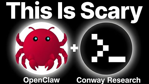 OpenClaw Agents + Conway Research is INSANE!