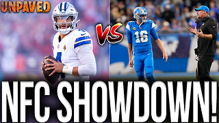 Playoff Implications On The Line For Cowboys vs. Lions NFC SHOWDOWN! | UNPAVED