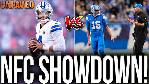 Playoff Implications On The Line For Cowboys vs. Lions NFC SHOWDOWN! | UNPAVED