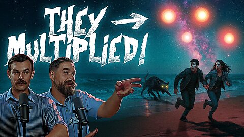 UFOs and Shapeshifters On the Beach!