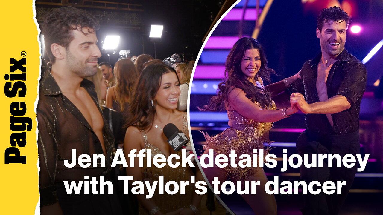 Jen Affleck details her own 'Life of a Showgirl' journey with Taylor Swift's tour dancer on 'DWTS': 'Jen's version!'