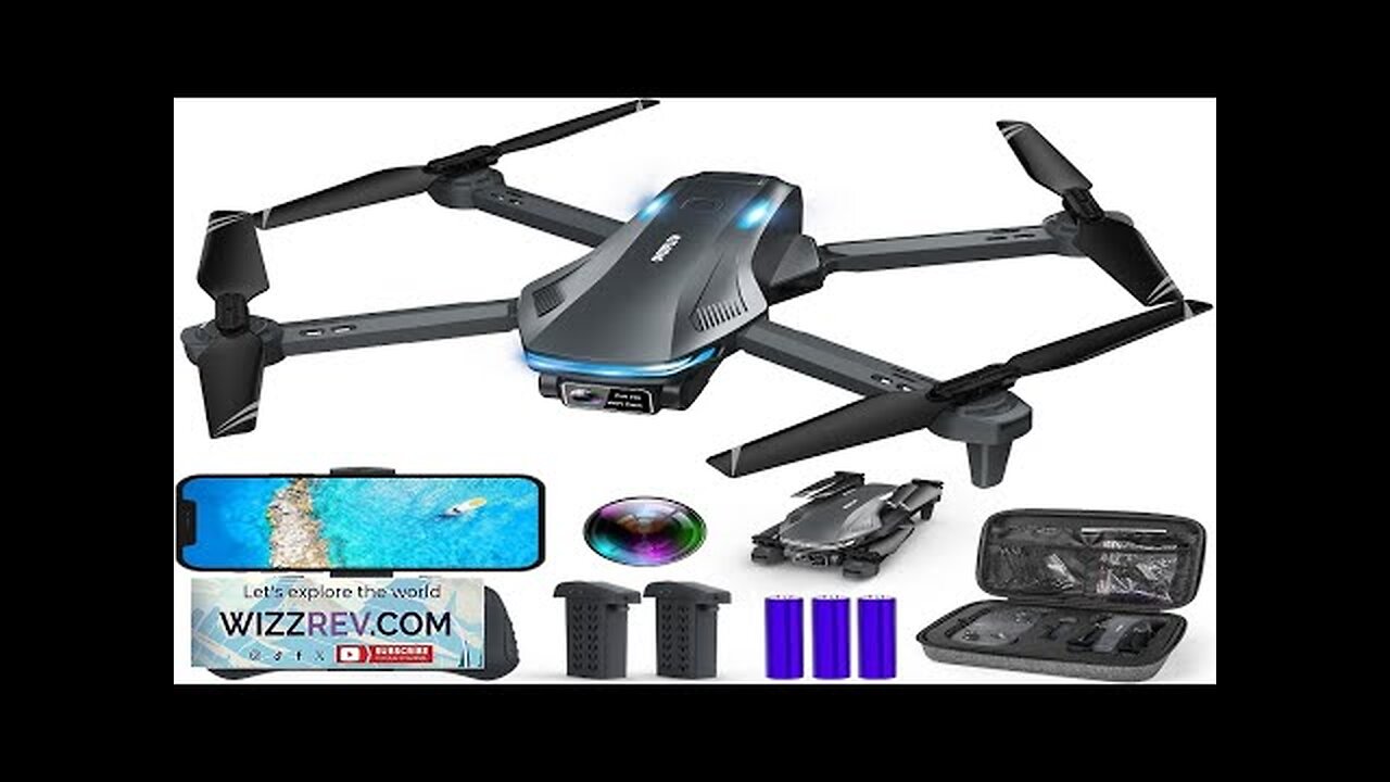 Drone with Camera for Adults 1080P FPV Drones for kids Beginners Review