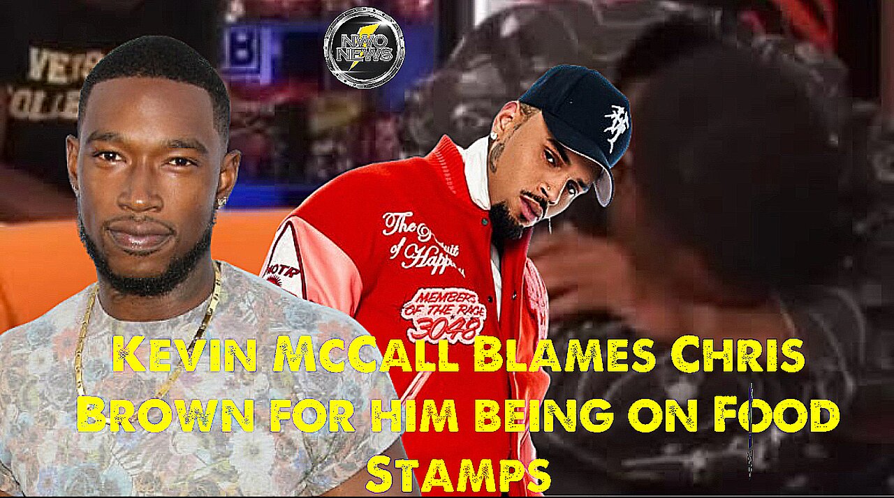 Kevin McCall Cries Over Being On Food Stamps After Dissing Chris Brown! Reaction