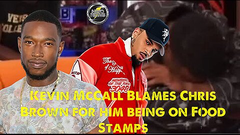 Kevin McCall Cries Over Being On Food Stamps After Dissing Chris Brown! Reaction