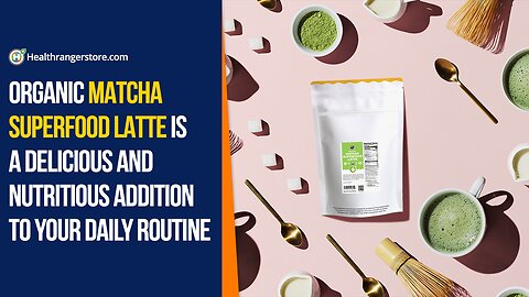 Organic Matcha Superfood Latte is a delicious and nutritious addition to your daily routine