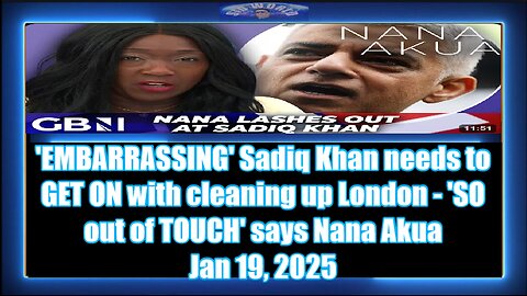 'EMBARRASSING' Sadiq Khan needs to GET ON with cleaning up London - 'SO out of TOUCH'