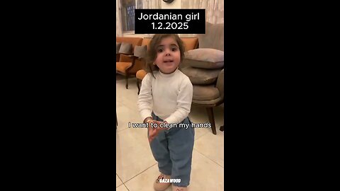 Jordanian Father and Daughter - What lovely education. Will this girl participate on Oct.7, 2043?