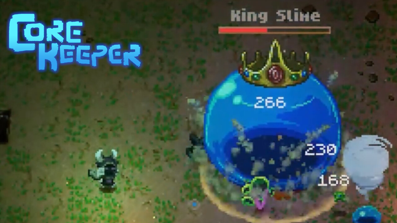 Core Keeper Boss (Solo) – King Slime